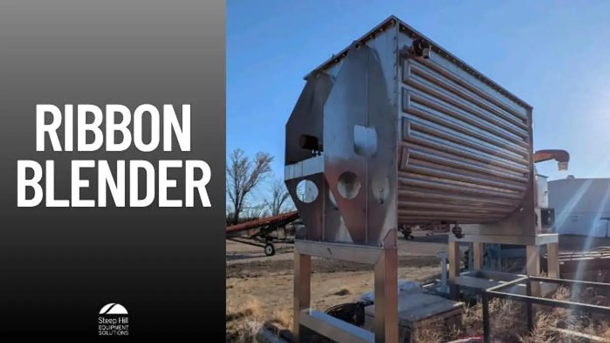 Industrial Jacketed Ribbon Blender