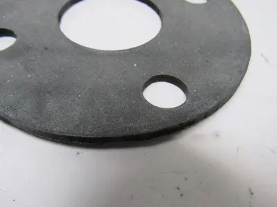 G11 1-7/8" ID Hole 4 Bolt Flange Flat Ring  1/8" Thick Rubber Gasket Lot Of 13"