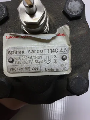 SPIRAX SARCO FT14C-4.5 BALL FLOAT STEAM TRAP 3/4″ 1440003