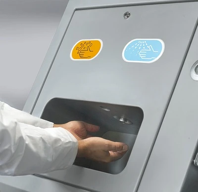 USED Roser 29797 SANICOMPACT INTEGRATED HYGIENE STATION