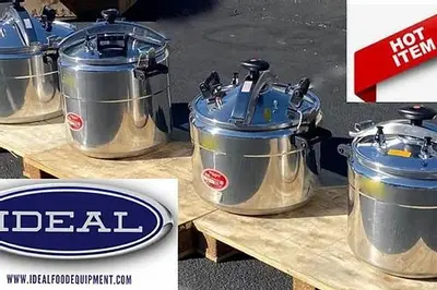Stainless steel  Pressure cooker pressure 33qt-  50 qt - 60 qt - 80qt