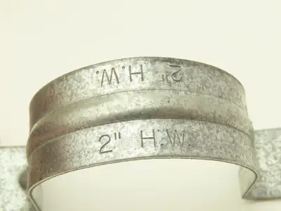 Arlington Industries 355 2" 2-Hole Rigid Conduit Strap Plated Steel  Lot of 75