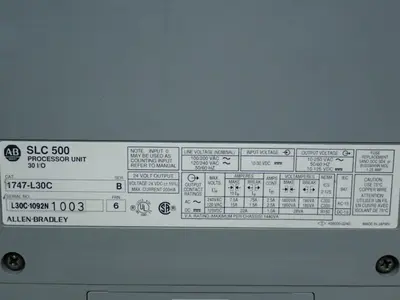 USED ALLEN BRADLEY 1747L30C