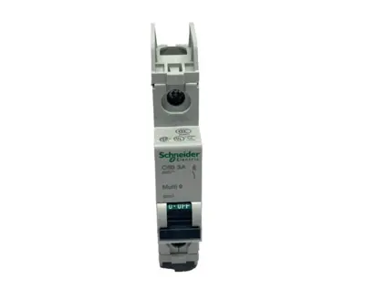 New | in-Stock Schneider Electric Multi9 C60 UL489 - MCB - 1P - 3 A Circuit Breakers Michigan US | Maverick Industrial Sales #1395058