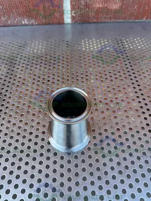 Unbranded Stainless Steel Reducer 1 1/2" Sanitary to 2 1/2" Sanitary Fittings