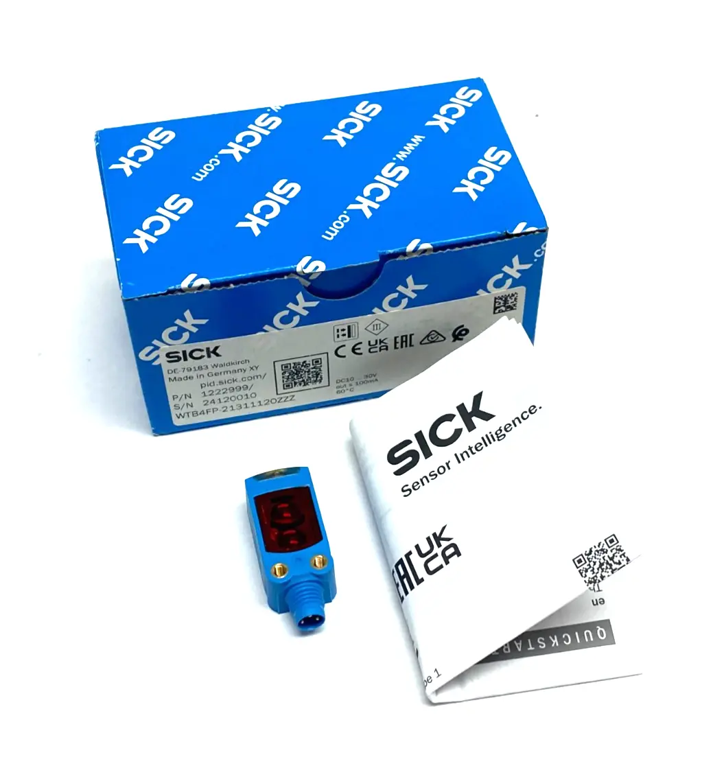 WTB4FP-21311120ZZZ | Sick  Photoelectric Proximity Sensor, Background Supp. 1222999 - New – Open Box