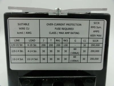 Littelfuse Model LD04013 Distribution / Terminal Block