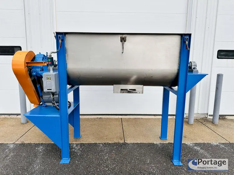 Used ROSS MIXERS 18-CU.FT. STAINLESS STEEL RIBBON BLENDER Ribbon Blenders Ohio US | Portage Packaging Systems, Inc. #394174