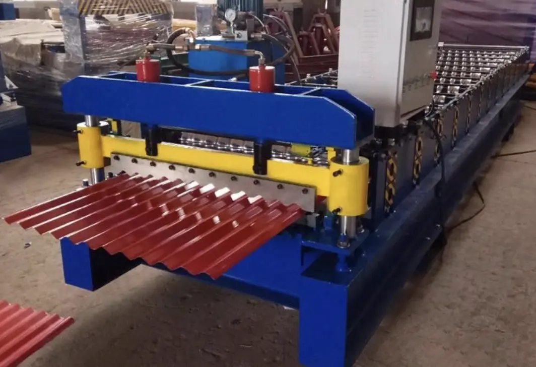Corrugated Roll Forming Machine in Ethiopia