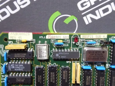 Westinghouse 7381A01G03 Ovation Batch Processor Board 8MSP21 Sub AJ Used