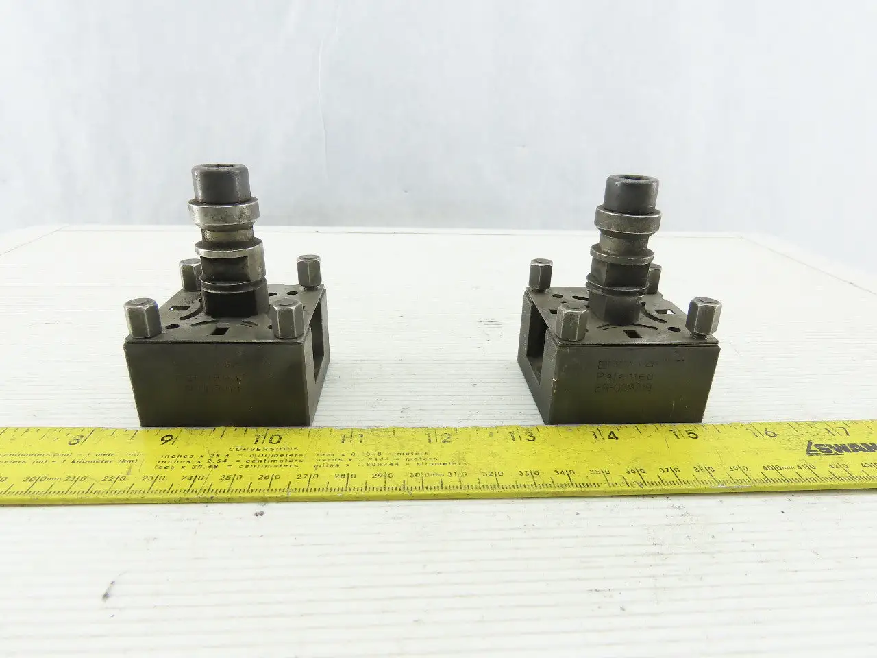 Erowa ER-009216 Brass Electrode Holder Adapter W/Spigot Lot of 2