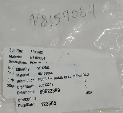 NEW PERKIN ELMER N8159064