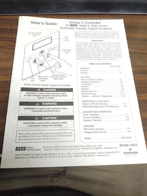 Used ASCO 7000 series 600Amp Switchgears Kentucky US | Edwards Industrial Repair #1280137