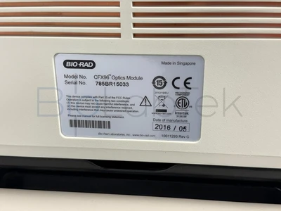 Used Bio-Rad CFX96 Touch PCR/Thermal Cycler Missouri US | BioLabTek #1547015