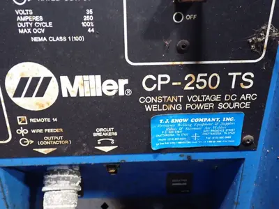 USED MILLER CP250 TS