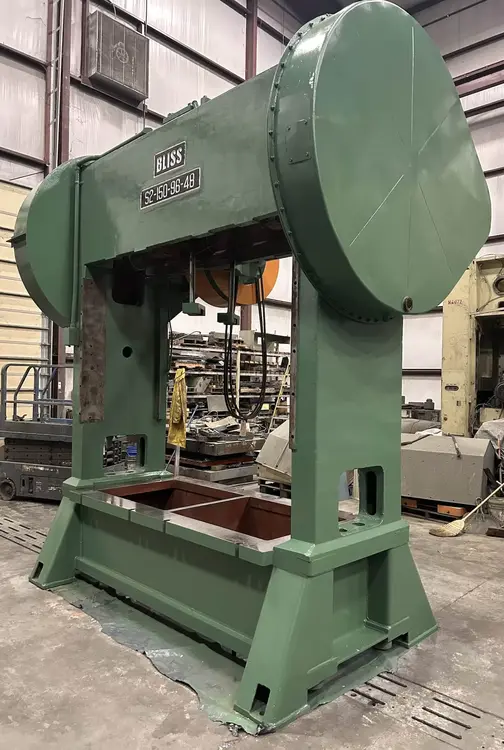 Used BLISS BLISS S2-150-96-48 PRESS Straight Side Presses | Alma Machinery #898733