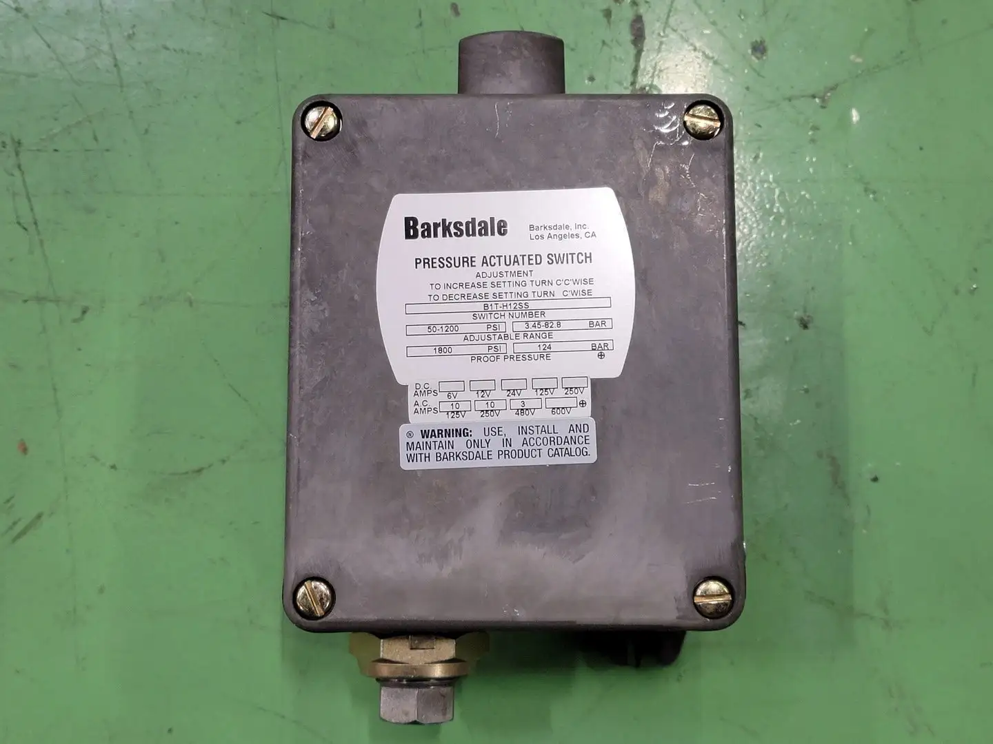 NEW BARKSDALE B1T-H12SS