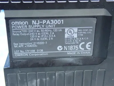 USED OMRON NJPA3001