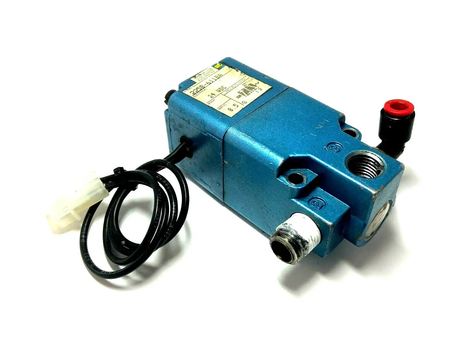 225B-611BA | MAC Valves  Solenoid Valve 24VDC 8.5W - Used