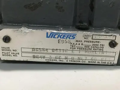 USED REXROTH 4WE6J53/AG24NZ4 MANIFOLD