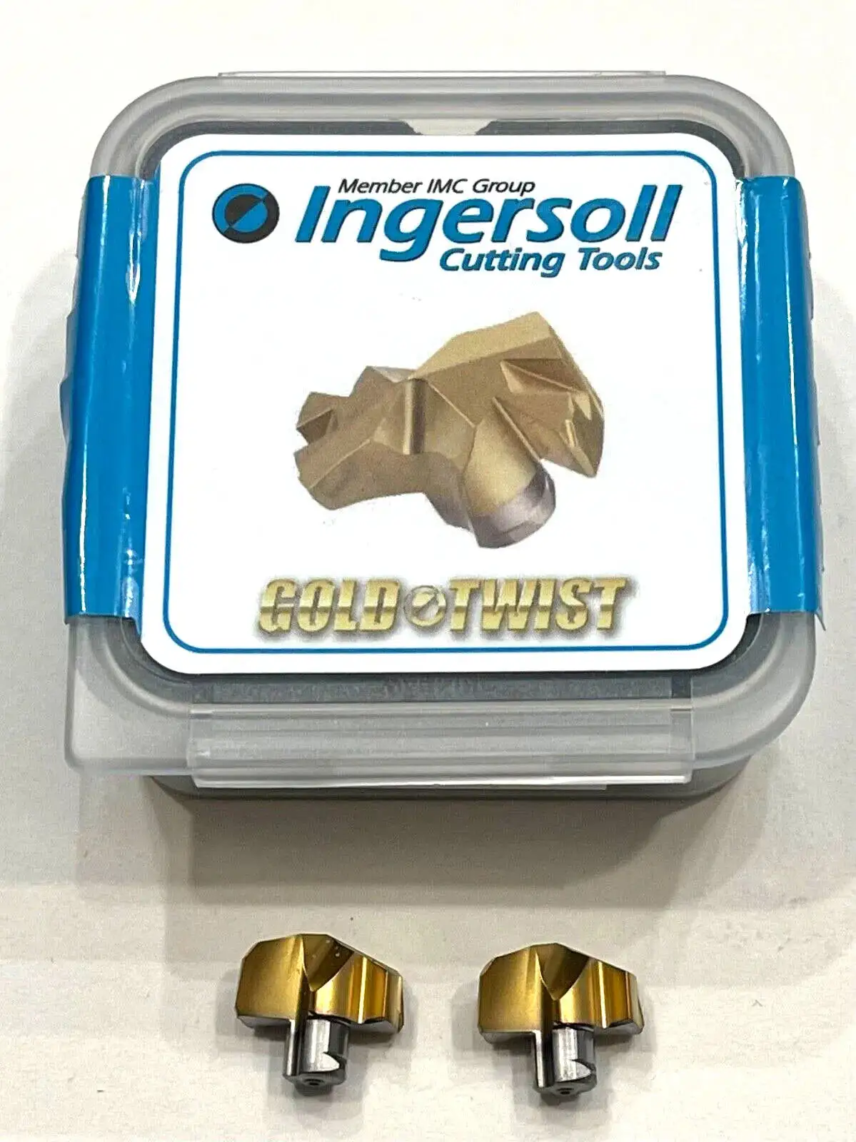 Ingersoll Gold Twist TKA1280R01 IN2505 Replacement Carbide Drill Head 2 Pack