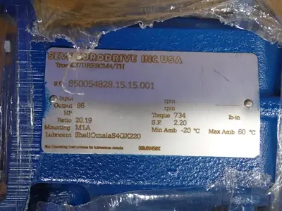 Sew-eurodrive 1 Hp Gear Drive