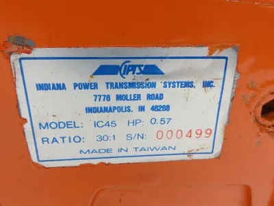 Saturn 5 Ton Bridge Crane Trolley Drive Tractor 460V 3PH 35 FPM 10000 Lb