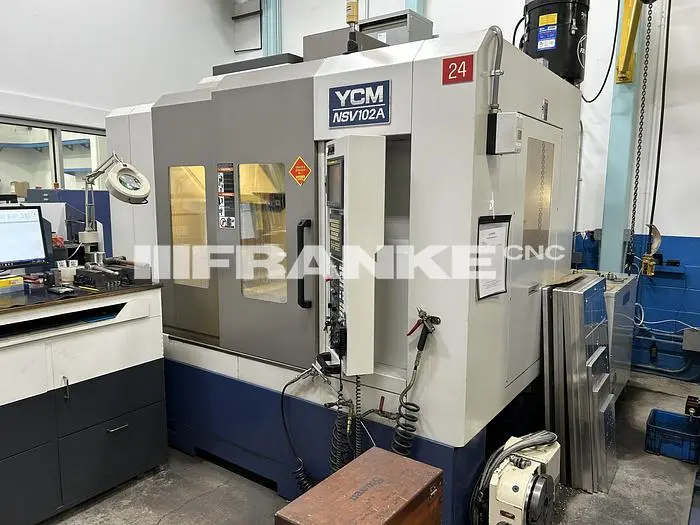 Used 2007 YCM NSV102A Vertical Machining Centers US | FRANKE CNC, LLC #1371022