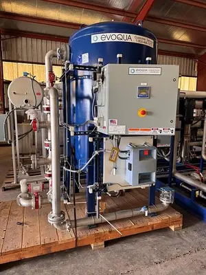 USED 2019 EVOQUA WATER TECHNOLOGIES RO/DI SYSTEM WITH SOFTENING CAPABILITY