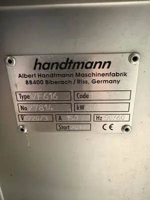 Used HANDTMANN VF 616 Sausage Stuffers Illinois US | M&M Equipment Corp. #1420630
