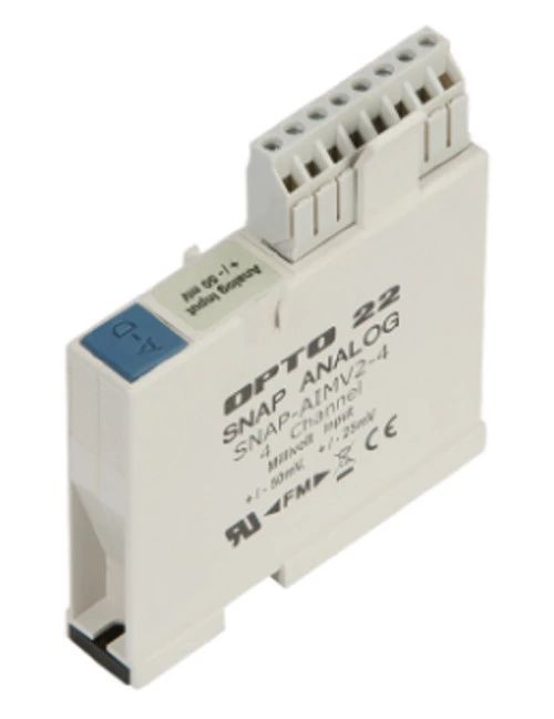 Opto 22 SNAP-AIMV2-4 SNAP 4-Ch -50 to +50 mV Analog Input Module [Refurbished]