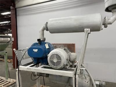 50 HP MAC Vacuum Conveyor With Surge Bin & Airlock