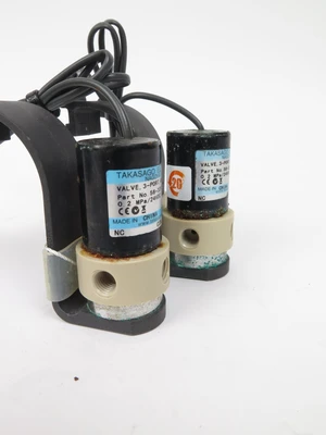 USED Takasago Valve, 3-port, UNF 5/16-24