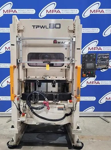 Used 2008 AMADA TPWL80 Straight Side Presses | Midwest Press and Automation #577441