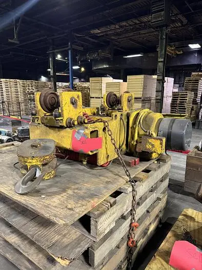 Used YALE 3TON ELECTRIC HOIST Hoists (All Types) | World Equipment and Machine Sales #394768