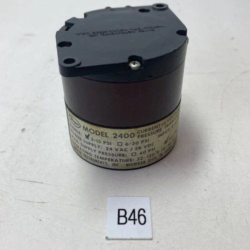 Used Dwyer Model 2400 Sensors Indiana US | J&J Industrial Supply #522048