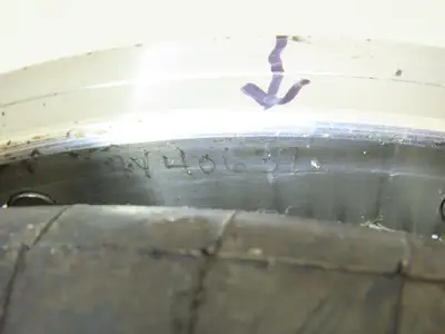 Firestone 22C Airide Airbag Double Convoluted Air Spring 12"OD 10.5" SS Plate