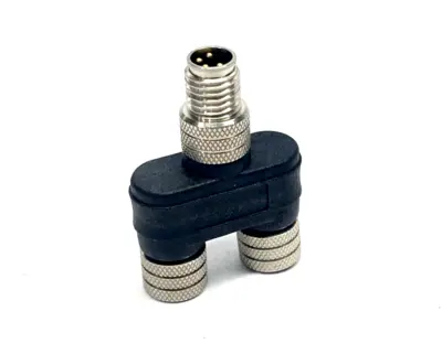 E12269,ZDO2F030MSS0000-00STGF040MSS | ifm E12269 Y/T splitter M8 4-Pin M - x2 M8 F 3-Pin ZDO2F030MSS0000-00STGF040MSS - Used