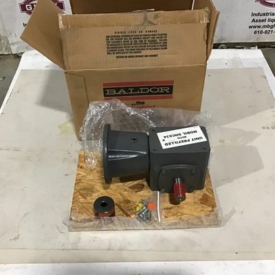 Baldor LF921-20-B5-J Gearmotor Speed Reducer Ratio 20:1 Nema 56C Right Hand Shaft