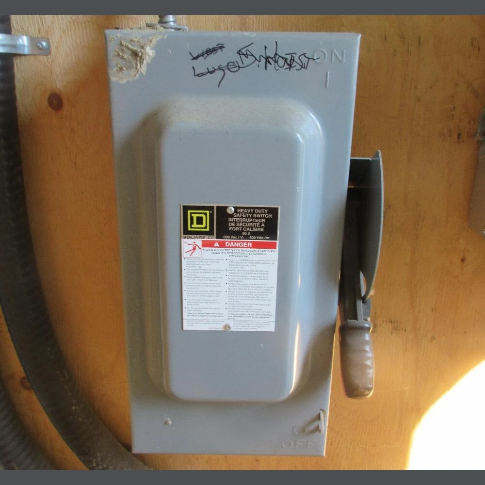 Square D 60 Amp Fusible Disconnect