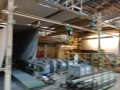 USED 1982 BRÜCKNER BACK COATING LINE