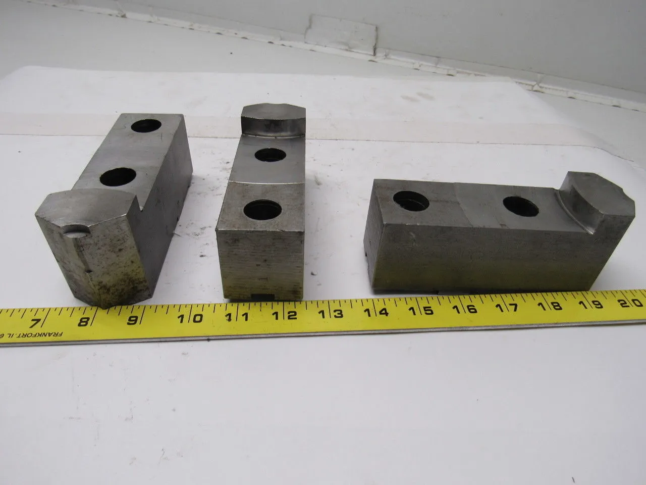 Daco 05-201466 Lathe Chuck Top Jaws 5-3/4" X 2-3/8" X 1-3/4" Lot Of 3