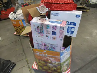 Pallet of Store Overstock and Ecommerce Product and Returns