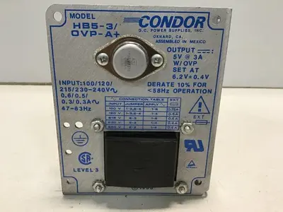 USED POWER ONE HB5-3/OVP-A+