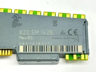 Used B&R X20SM1426 PLC Input & Output Michigan US | Maverick Industrial Sales #1391009