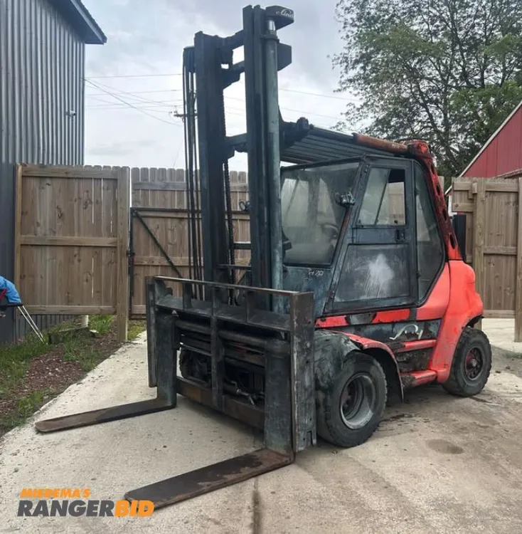 Used LINDE H70D-03 Internal Combustion Forklifts: Pneumatic Tire Michigan US | Miedema Asset Management Group #1424711
