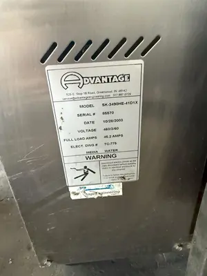 USED 2003 ADVANTAGE ENGINEERING SK-3490HE-41D1X