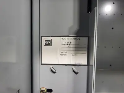 Low Voltage PDC / Switchgear Section, (1) 4000A, (5) 1200A Magnum DS Breakers, 600V 3PH