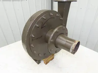 ILG 75-17 High Pressure Blower 1.5Hp Backward Incline IN 5" Out 3.5" Square
