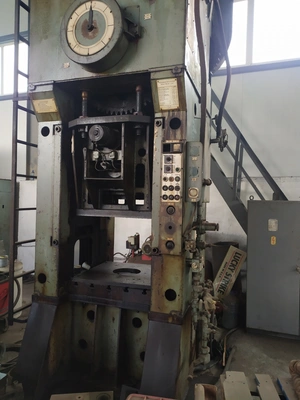 ERFURT Mechanical Double-Action Press, in very good working condition, visible under power